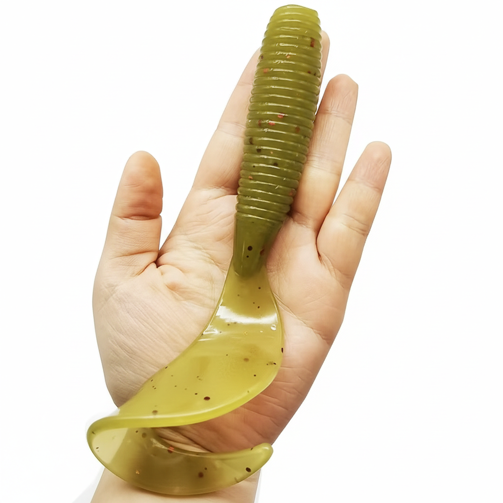 Soft Plastic Shad 16,5cm met Curly Tail