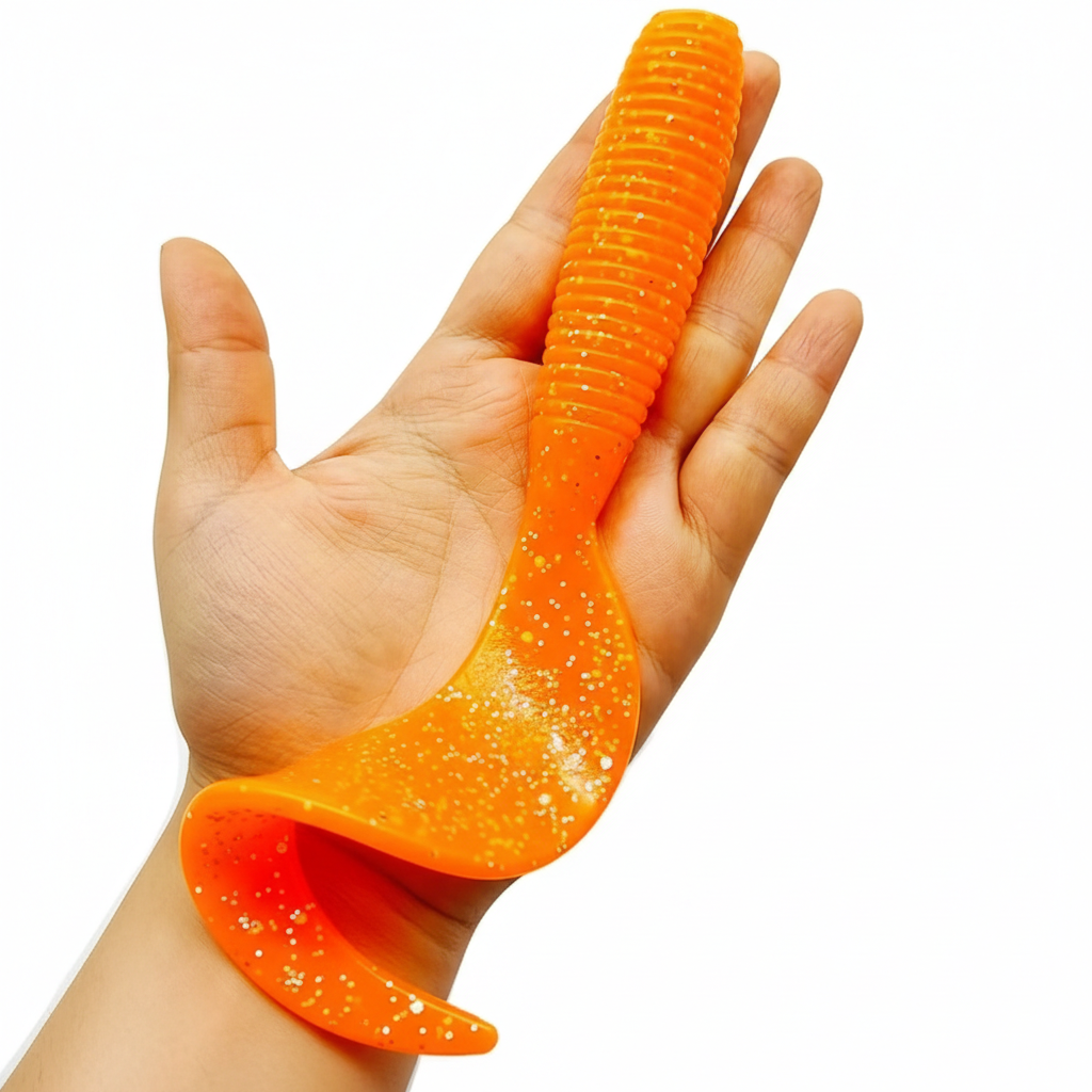 Soft Plastic Shad 16,5cm met Curly Tail